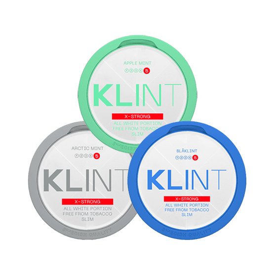Klint Klint X-Strong Mixpack 3-pack Strong – nikotinpåsar