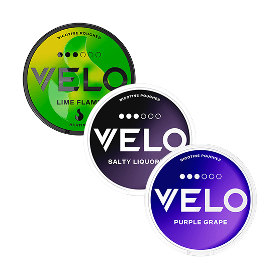 VELO VELO Slim 3-pack Mixpack – nikotinpåsar