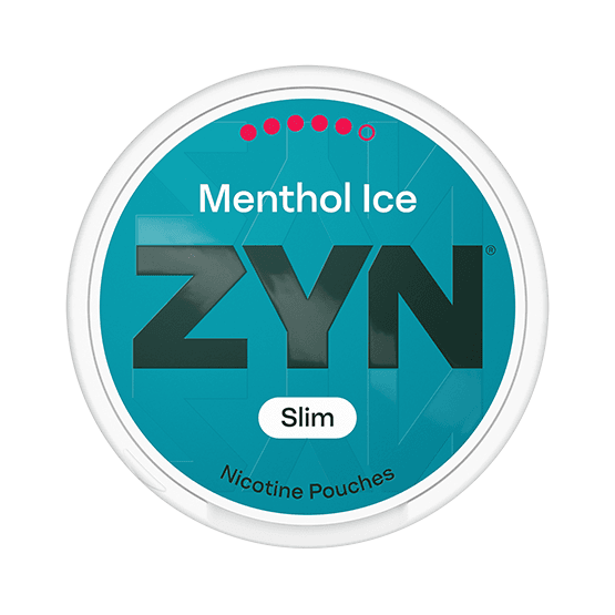 ZYN Zyn Menthol Ice Slim 4 Strong – nikotinpåsar
