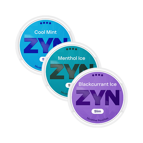 ZYN Slim S4 Mixed 3p - nikotinpåsar
