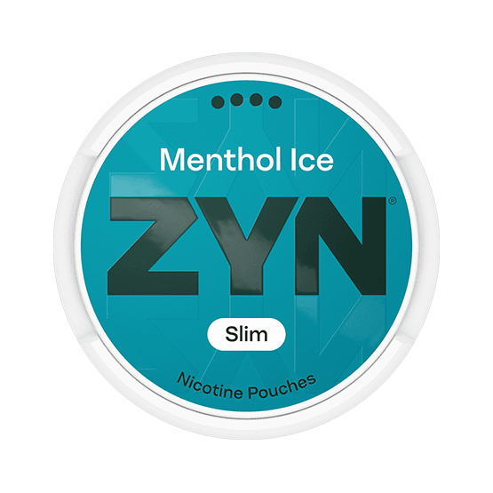 ZYN Zyn Menthol Ice Slim 6 Extra Strong – nikotinpåsar