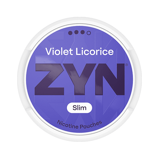 ZYN Violet Licorice Slim S3 - nikotinpåsar