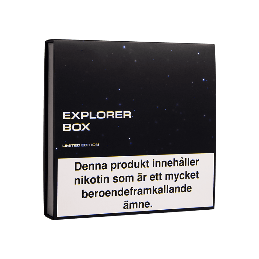 Snusbolagets Boxar Explorer Box No.2 – nikotinpåsar