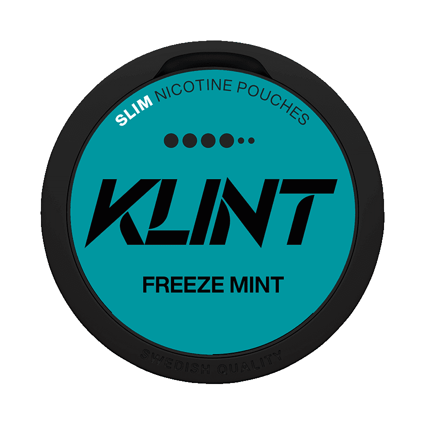 Klint Freeze Mint Slim S4 - nikotinpåsar