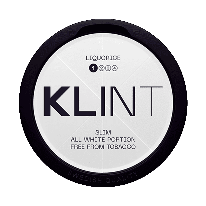 Klint Liquorice Slim S1 - nikotinpåsar