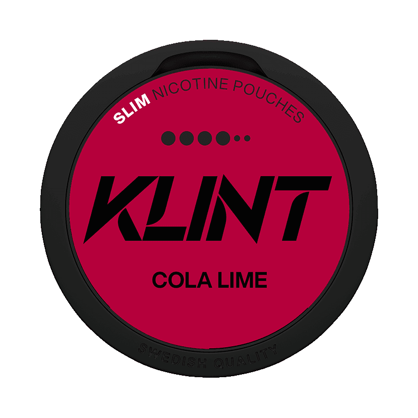 Klint Cola Lime Slim S4 - nikotinpåsar