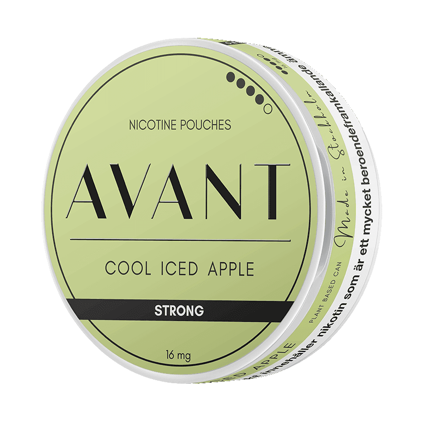 Avant Cool Iced Apple Strong - nikotinpåsar