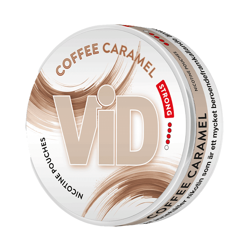 VID VID Coffee Caramel Slim Strong Normal – nikotinpåsar