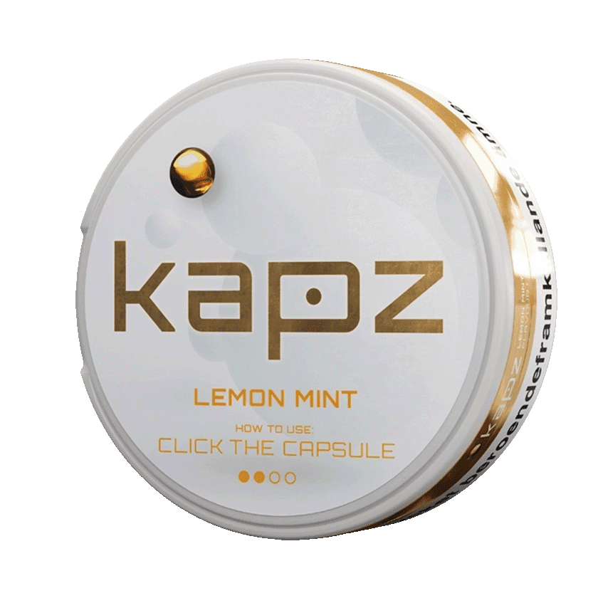 Kapz Kapz Lemon Mint Mini S2 Light – nikotinpåsar
