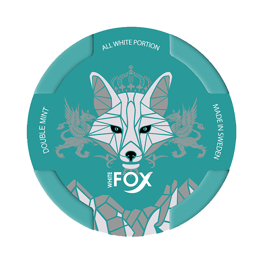 White Fox Double Mint S5 - nikotinpåsar