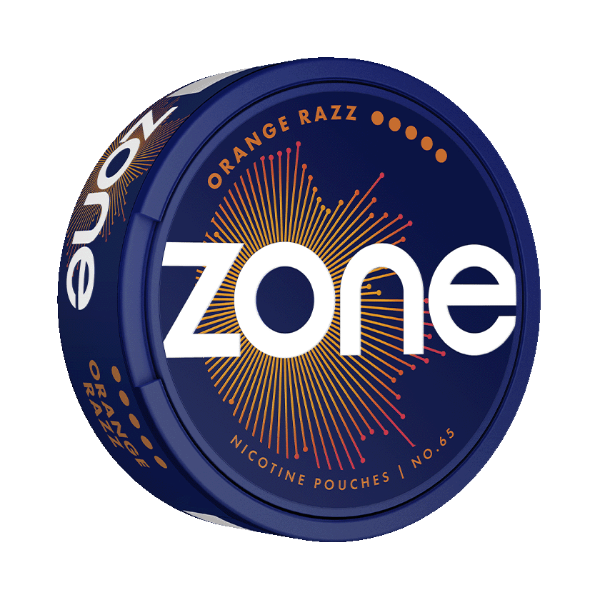 ZONE ZONE No65 Orange Razz S5 Strong – nikotinpåsar