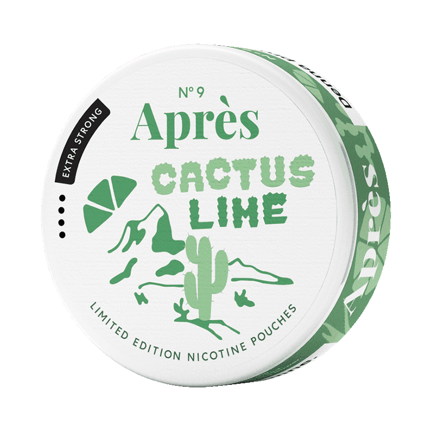 Après No.9 Cactus Lime Extra Strong - nikotinpåsar