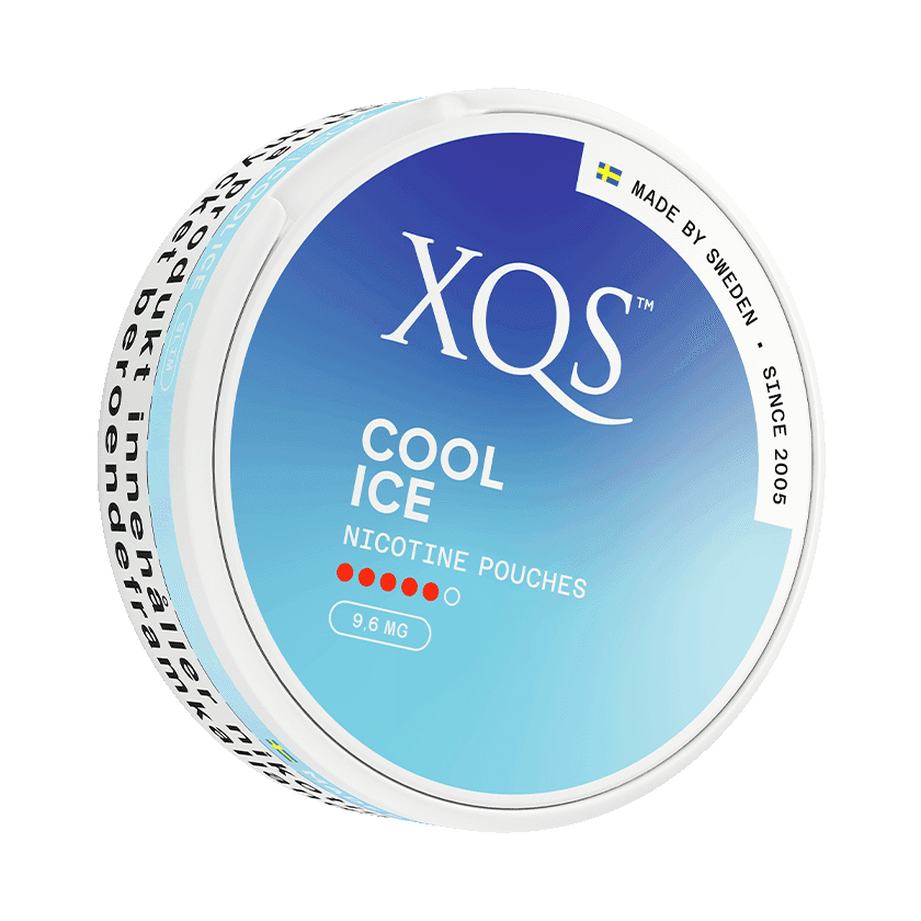 XQS XQS Cool Ice Slim X-Strong Normal – nikotinpåsar