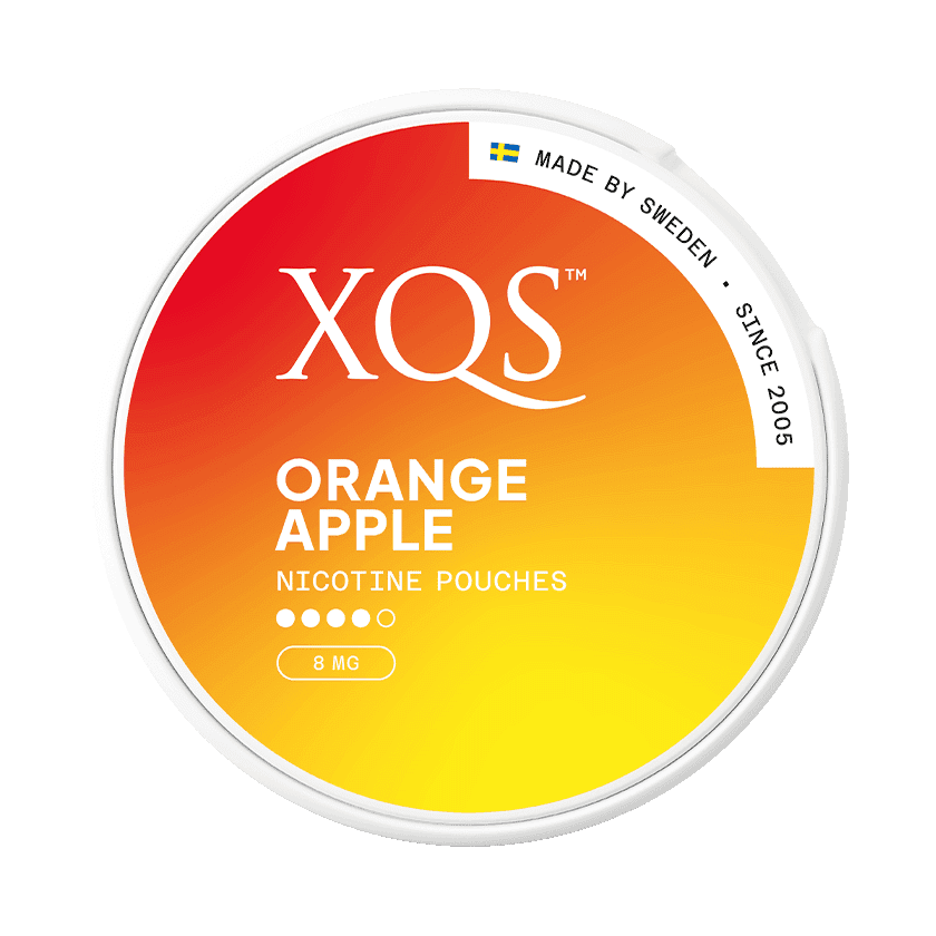 XQS Orange Apple Slim Strong - nikotinpåsar