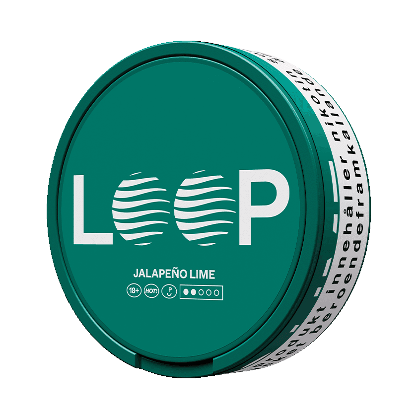 Loop Jalapeño Lime Strong 20-pack - nikotinpåsar