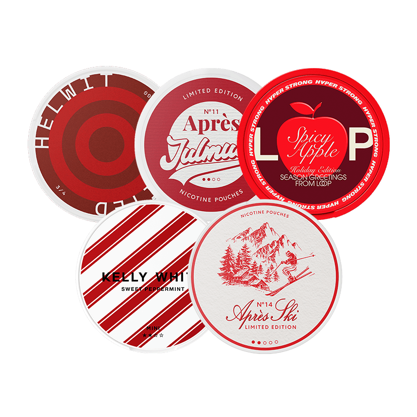 Julmixen - nikotinpåsar