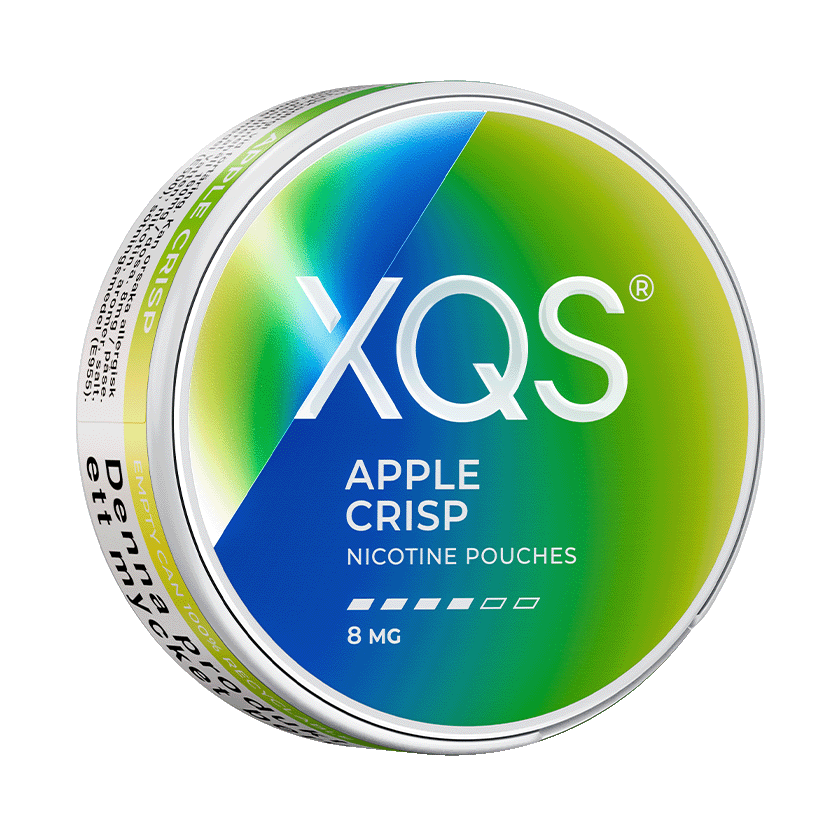 XQS XQS Apple Crisp Slim Strong Normal – nikotinpåsar