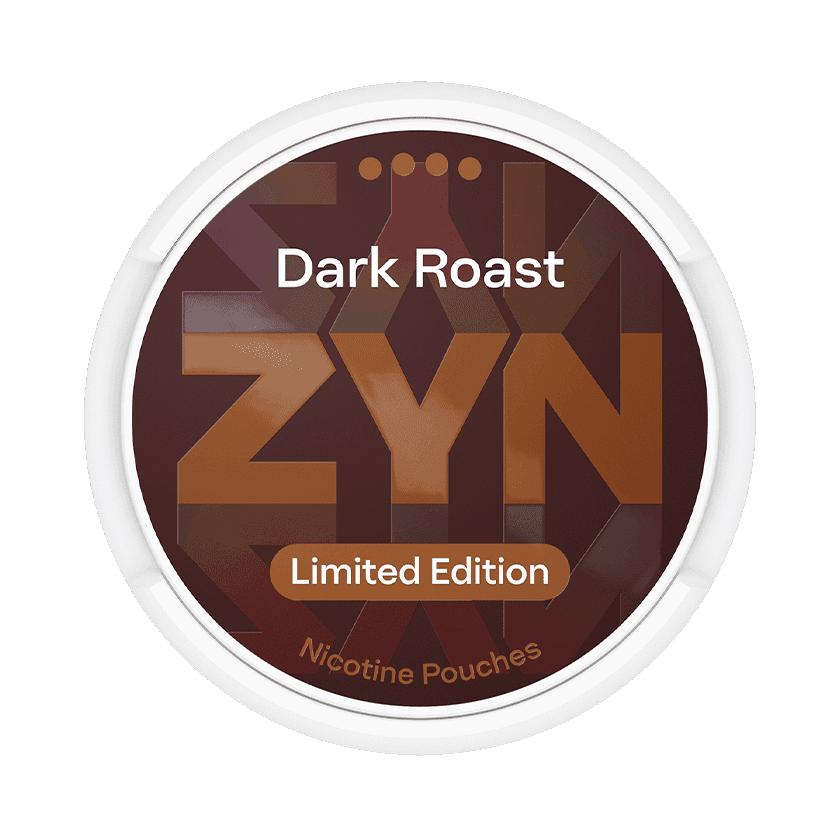 ZYN ZYN Dark Roast Slim S4 Limited Edition Strong – nikotinpåsar