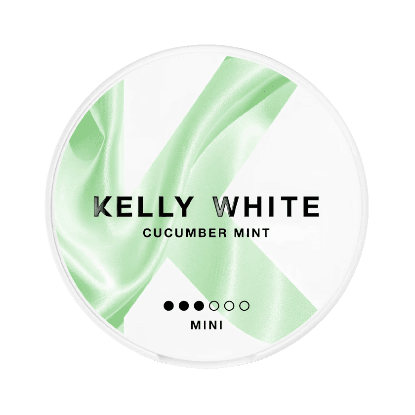 Kelly White Kelly White Cucumber Mint Mini S3 Light – nikotinpåsar